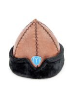 Oghuz Börk Hat – Brown & Black Fur