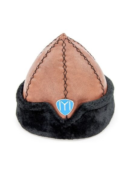 Oghuz Börk Hat – Brown & Black Fur