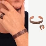 Men's Copper Ring & Bracelet Set – Labyrinth