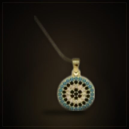 Gold-Tone Mystic Eye Necklace
