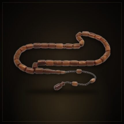 Henna-Finished Kuka Wood Tasbih