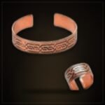 Men's Copper Ring & Bracelet Set – Eternal Bond