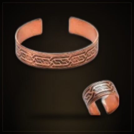Men's Copper Ring & Bracelet Set – Eternal Bond