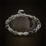 Natural Hawk's Eye Bracelet – Silver-Tone Chain