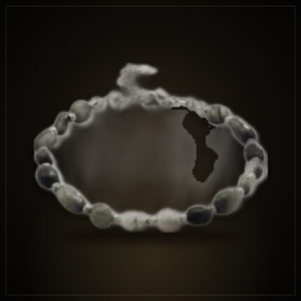 Natural Hawk's Eye Bracelet – Silver-Tone Chain