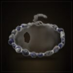 Natural Lapis Lazuli Bracelet – Silver-Tone Chain
