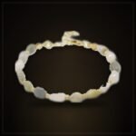 Natural Morganite Bracelet – Gold-Tone Chain