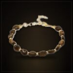 Natural Tiger's Eye Bracelet – Gold-Tone Chain
