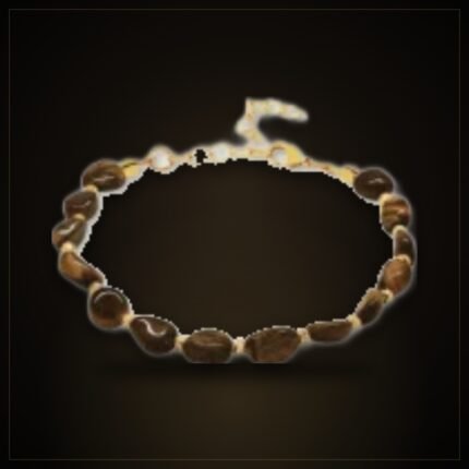 Natural Tiger's Eye Bracelet – Gold-Tone Chain