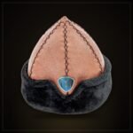 Oghuz Börk Hat – Brown & Black Fur