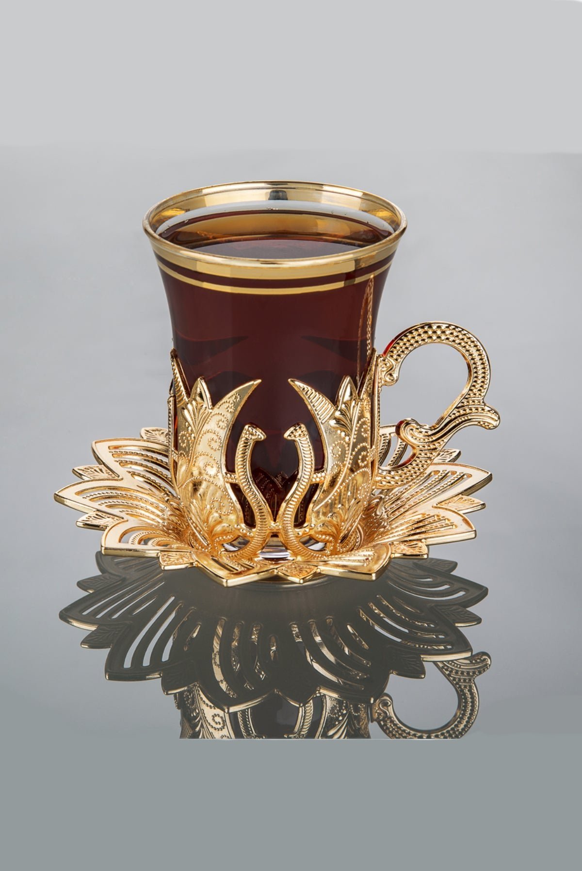 Ottoman gold tea glass