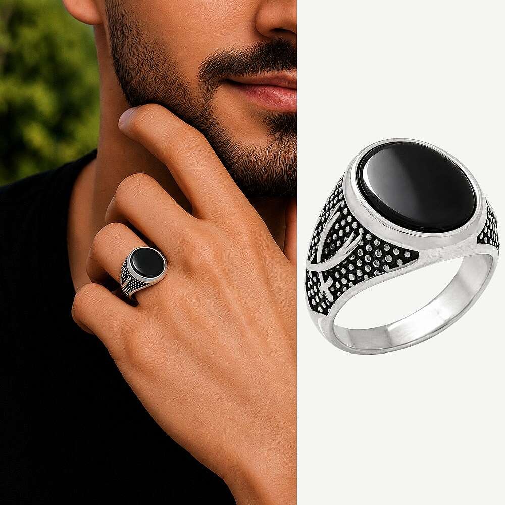Zulfiqar onyx ring